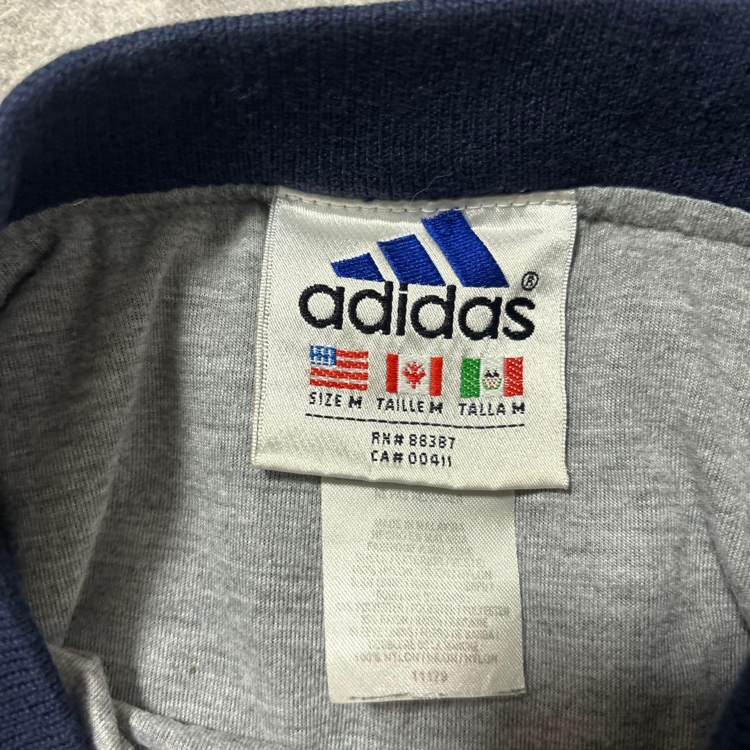 90s adidas プルオーバー　常田大輝着用　デカロゴ