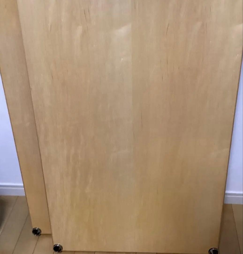 ホームエレクター ウッドシェルフ2枚と三方クロスバー 90cm×60cm