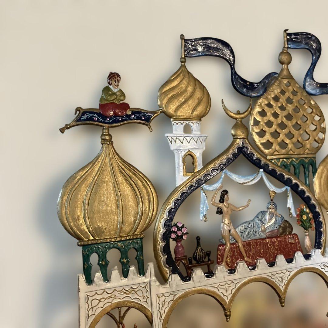 ドイツ　錫工芸品　メルヘン　千夜一夜物語　　ヴィルヘルムシュヴァイツァー 壁掛け