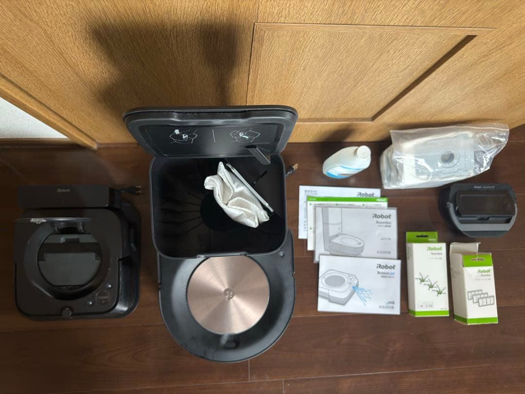 iRobot ルンバ s9+ ＆ Braava jet m6 セット｜付属品あり