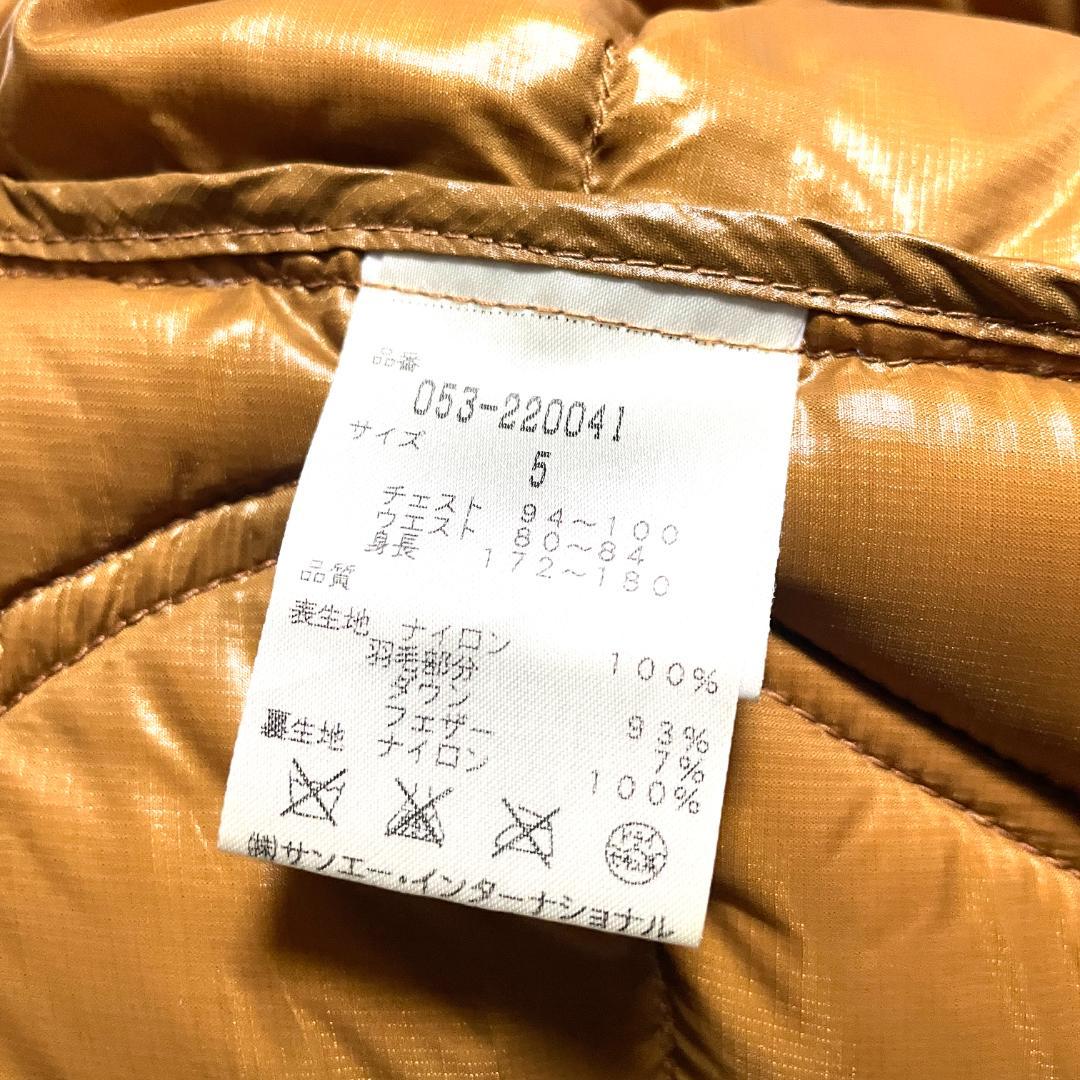 【フォロー割】 美品 パーリーゲイツ ダウンベスト サイズ5 肉厚