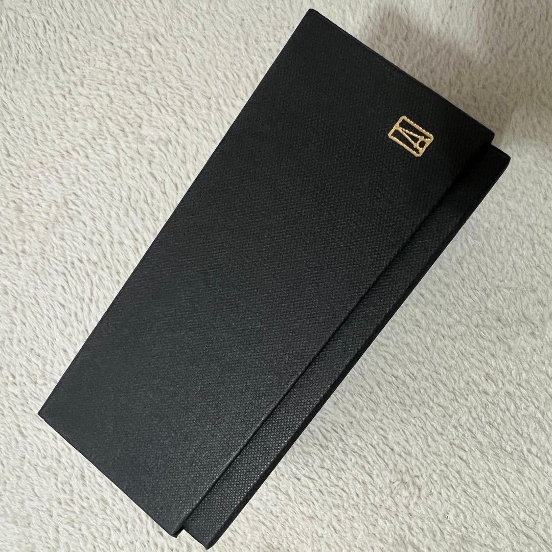 【新品】ALEXANDRE DE PARIS ヘアクリップ　ネイビー完売箱付き