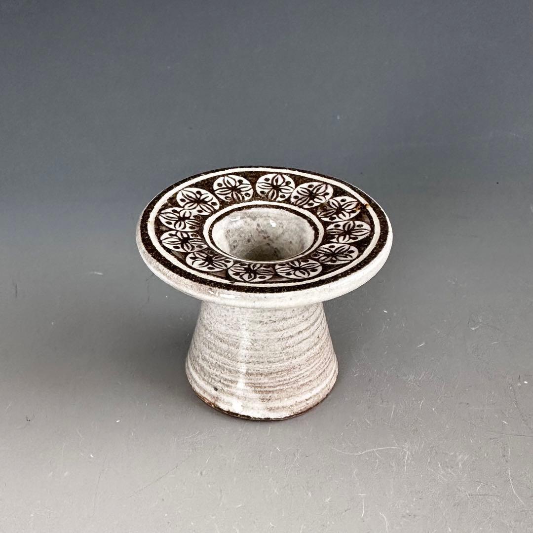 茶道具　唐津　三嶋　蓋置　十三代　太郎右衛門窯　共箱　陶芸　茶会　稽古