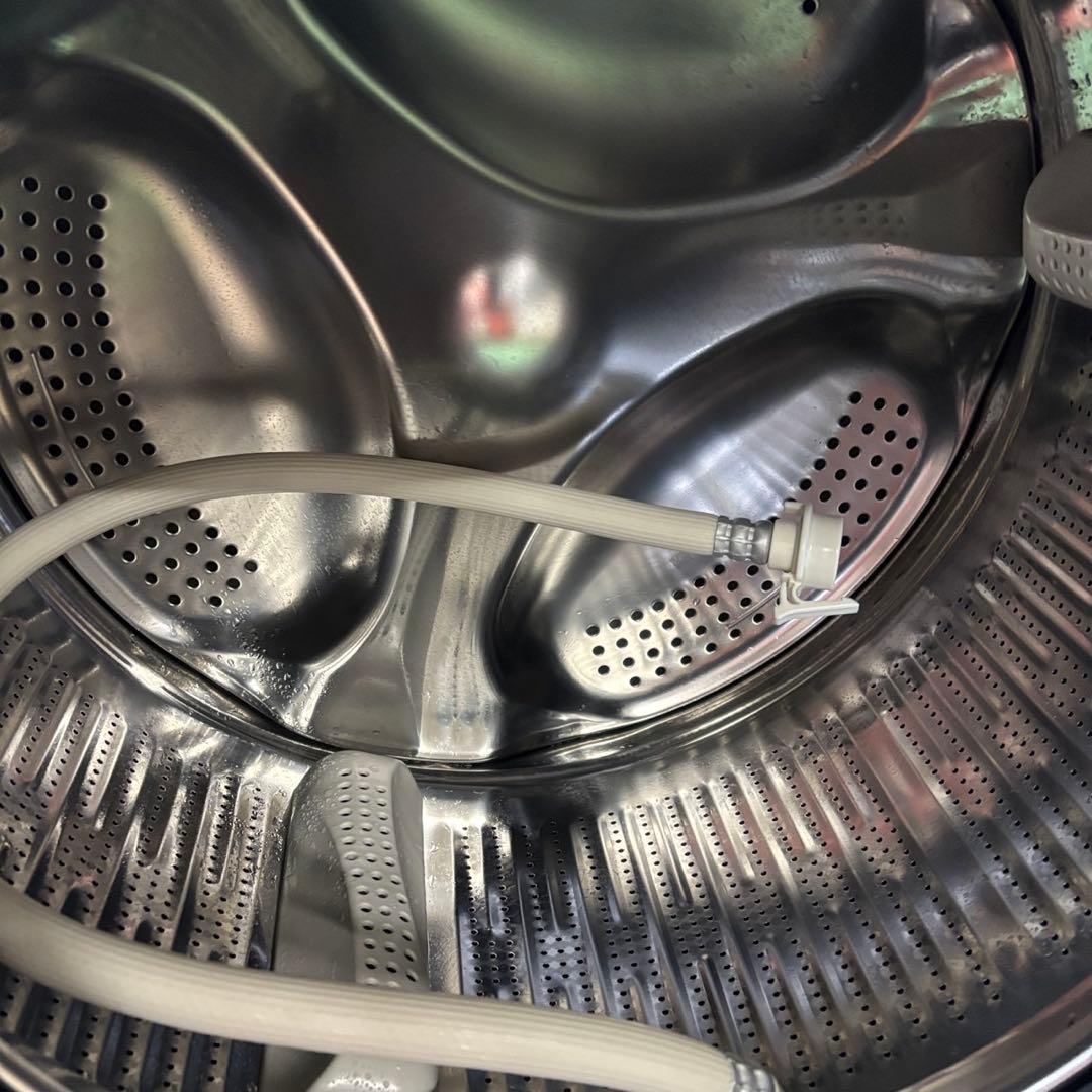 ★157　ドラム式洗濯機　AQUA　8キロ　一人暮らし　左開き　安い　設置無料