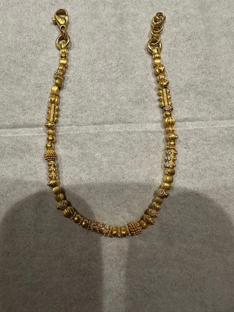 小物 Aram gold beads bracelet the mad shop