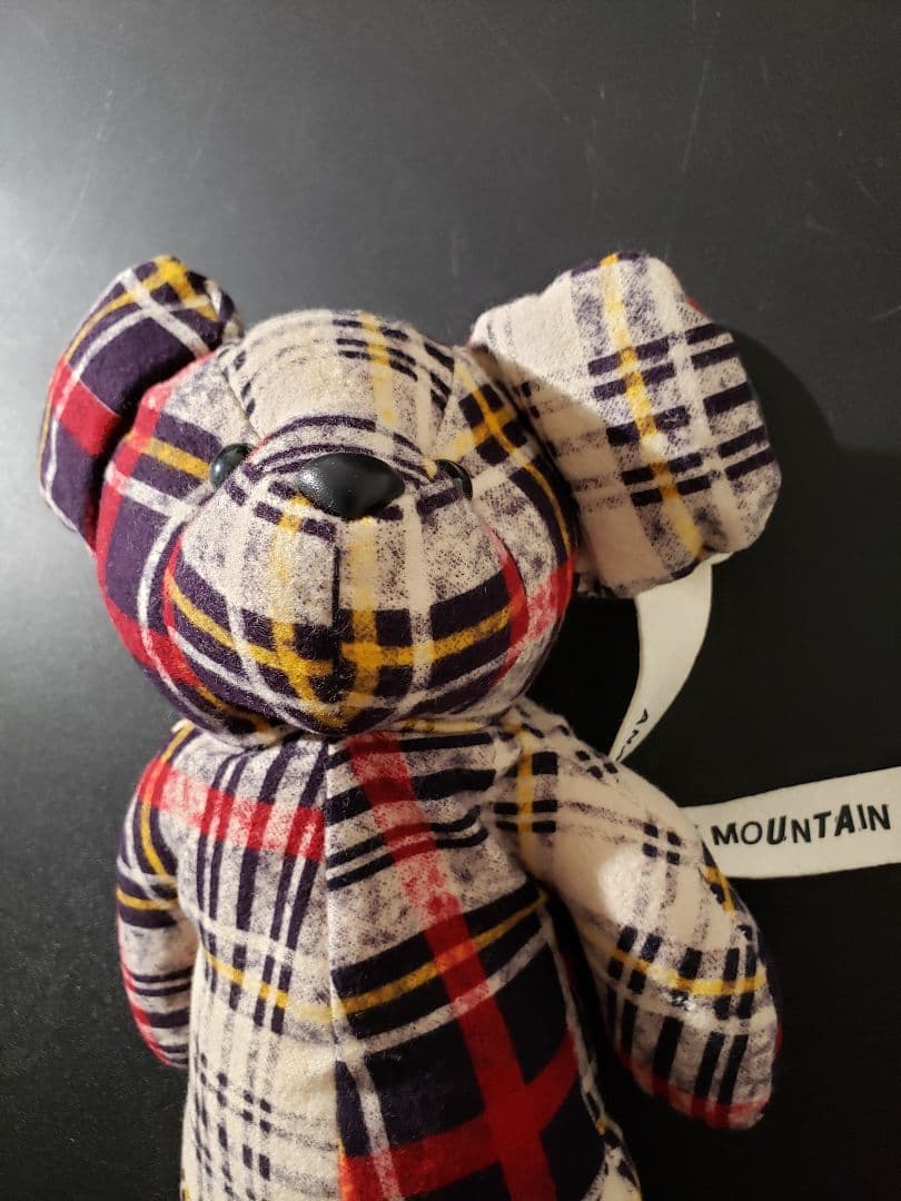 マウンテンリサーチ Micベア チェック柄 ぬいぐるみ ジェネラルリサーチ