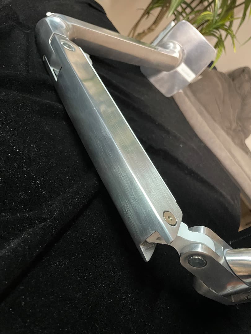 ergotron MXV モニターアーム スリム シルバー (ブラケット付）