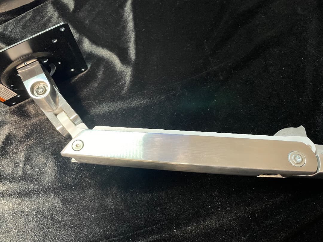 ergotron MXV モニターアーム スリム シルバー (ブラケット付）