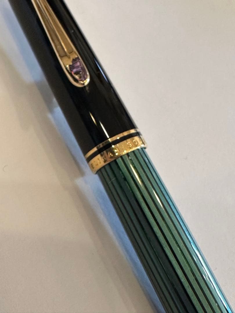 ペリカン 万年筆 14C 585 F ケース付き　PELIKAN
