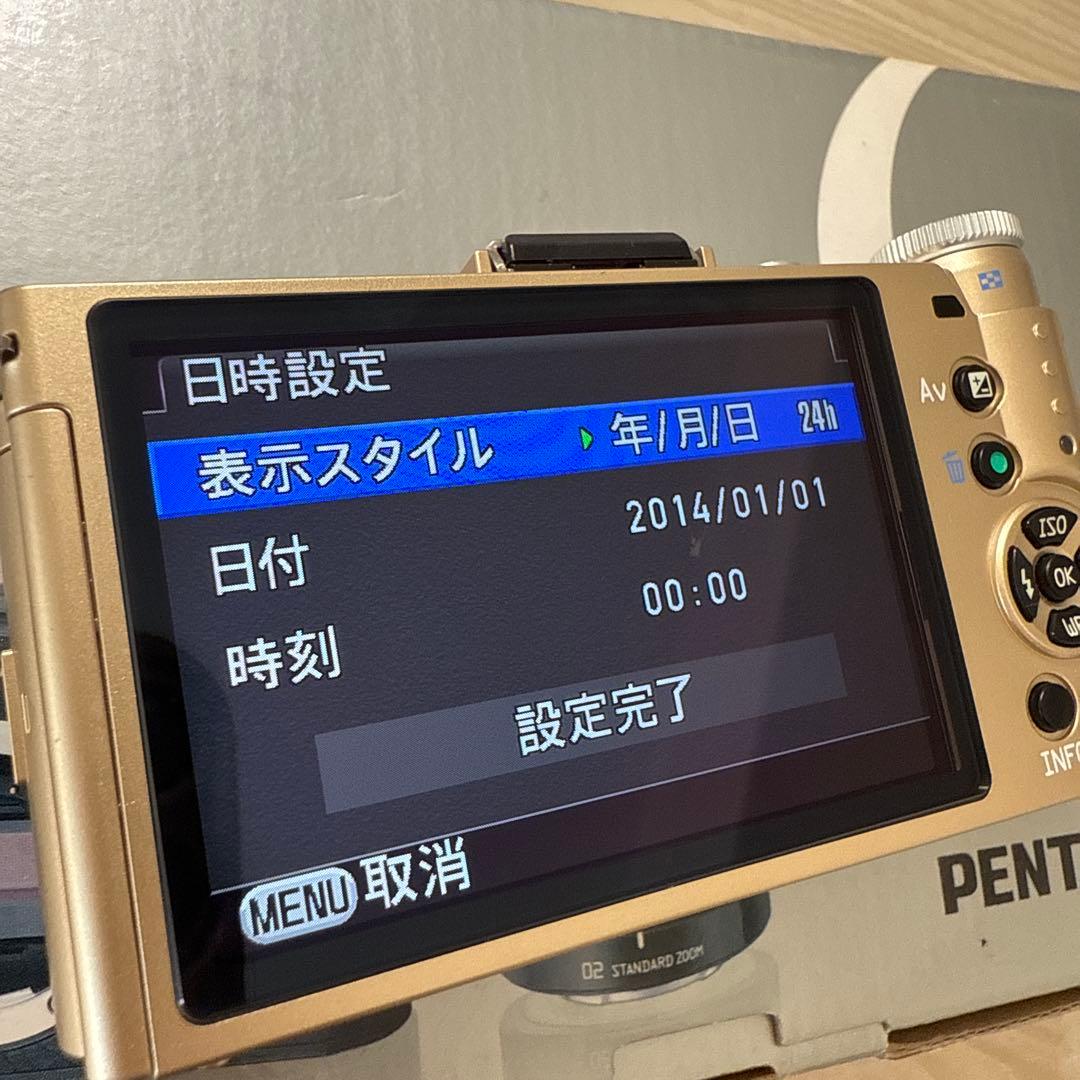 【開封済み未使用】PENTAX ミラーレス一眼 Q-S1 ズームレンズキット