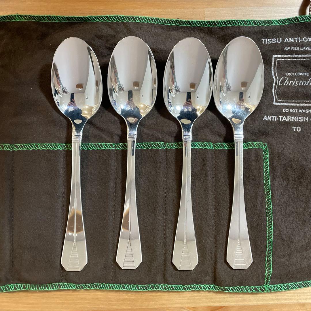 クリストフル カトラリーセット シルバーコーティング 24点