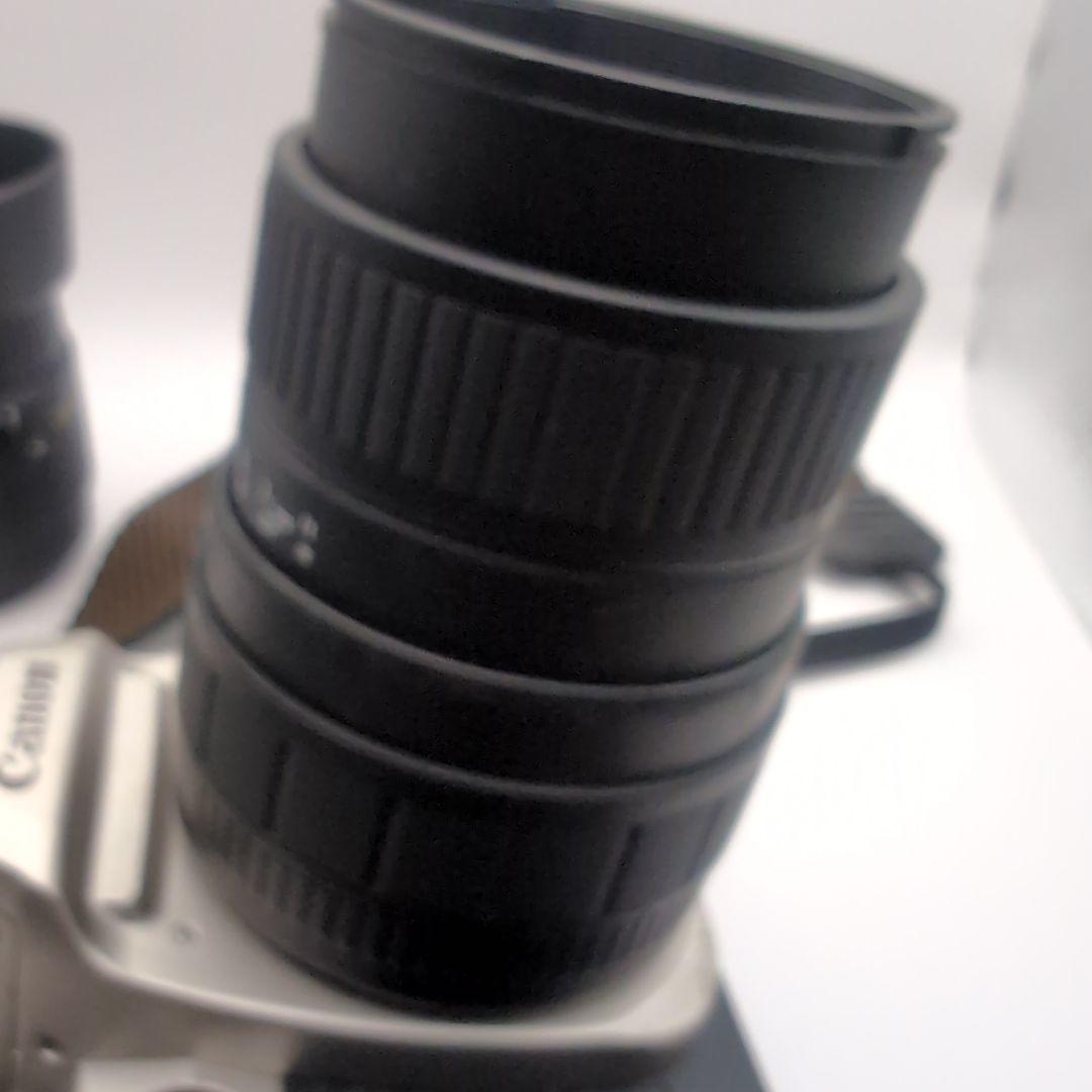 キャノン　EOS55 レンズ2本 フラッシュ付き