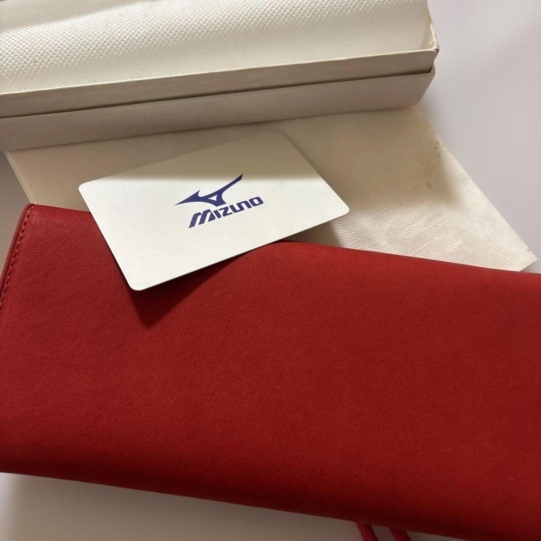 レア！Mizuno Carpロゴ 財布 レッド