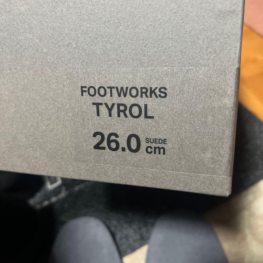 FOOTWORKS チロリアンシューズ　26cm