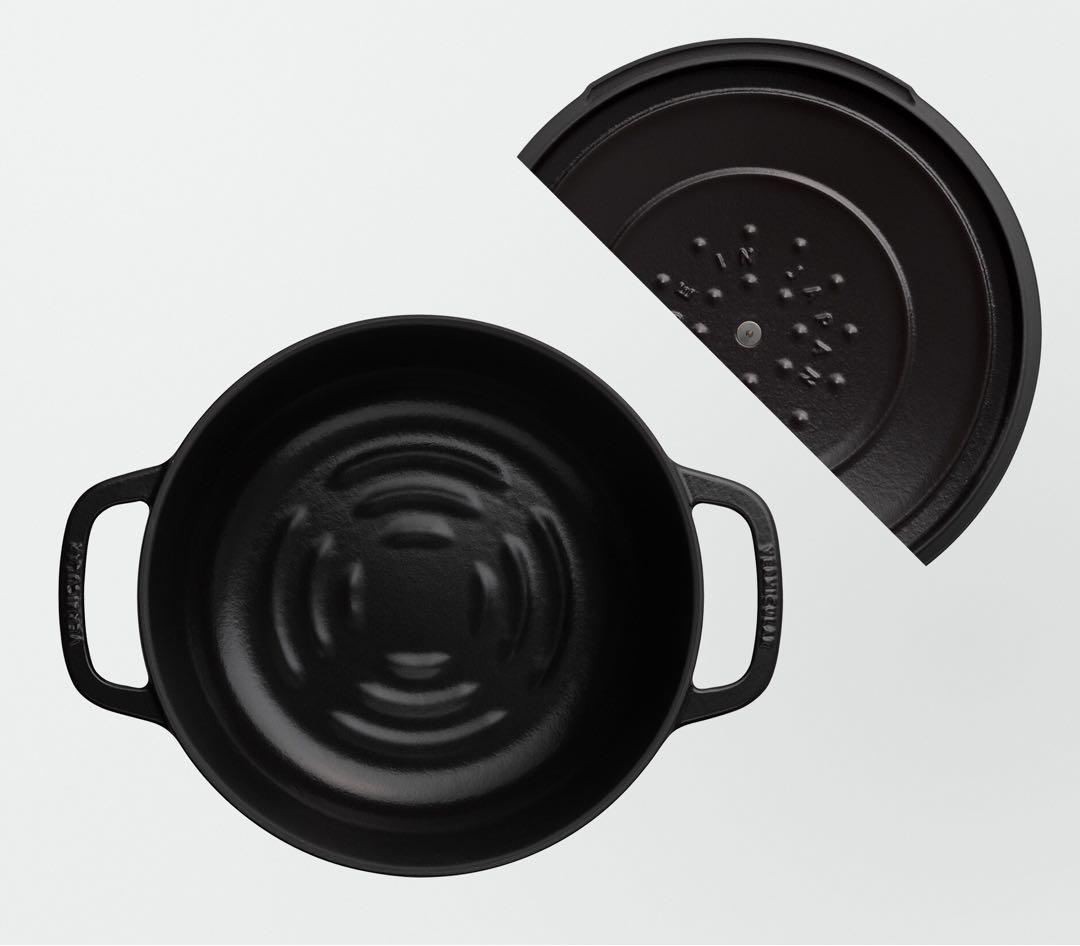 [新品]バーミキュラ オーブンポット2 #22cm マットブラック