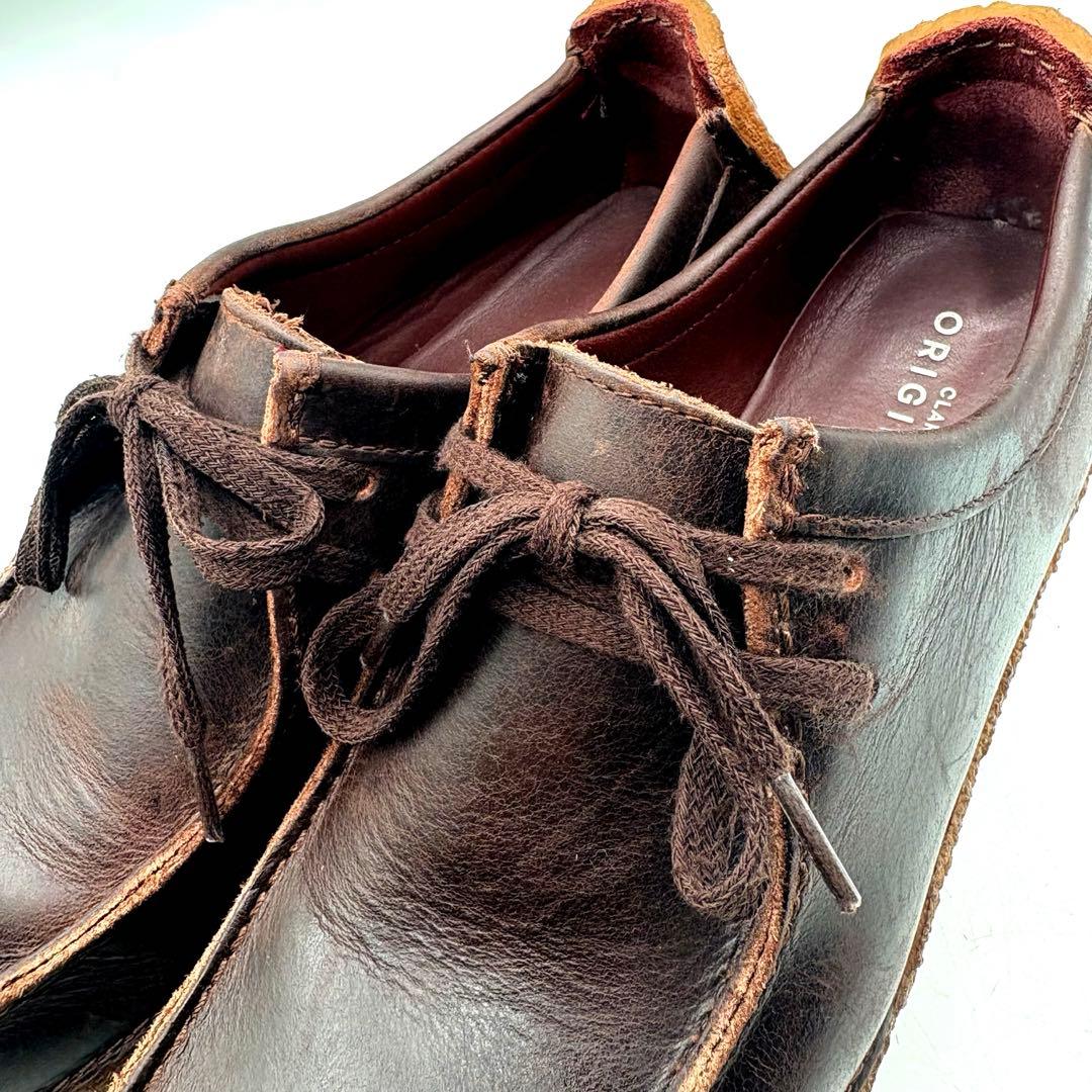 クラークス オリジナルズ ナタリー ブラウン レザー 【24.5】