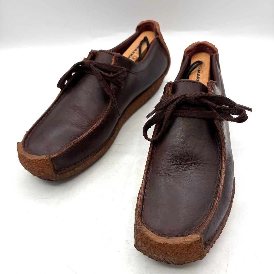 クラークス オリジナルズ ナタリー ブラウン レザー 【24.5】