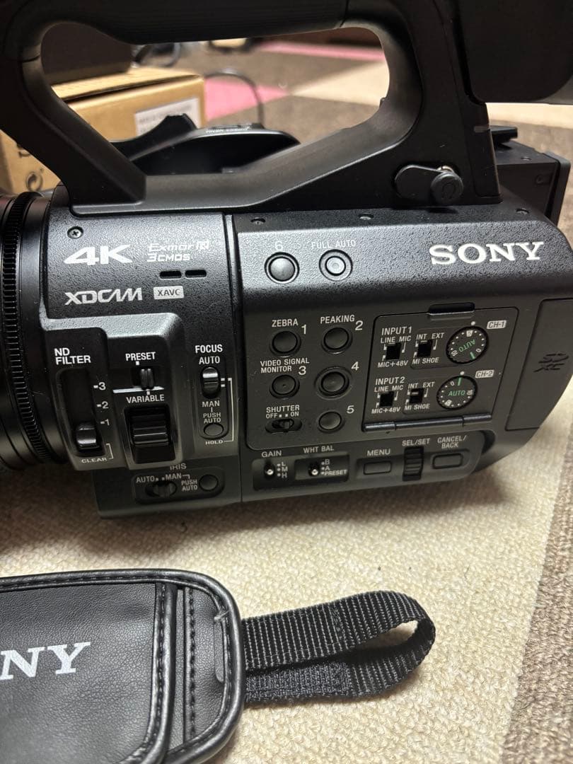 SONY 4Kビデオカメラ PXW-Z190