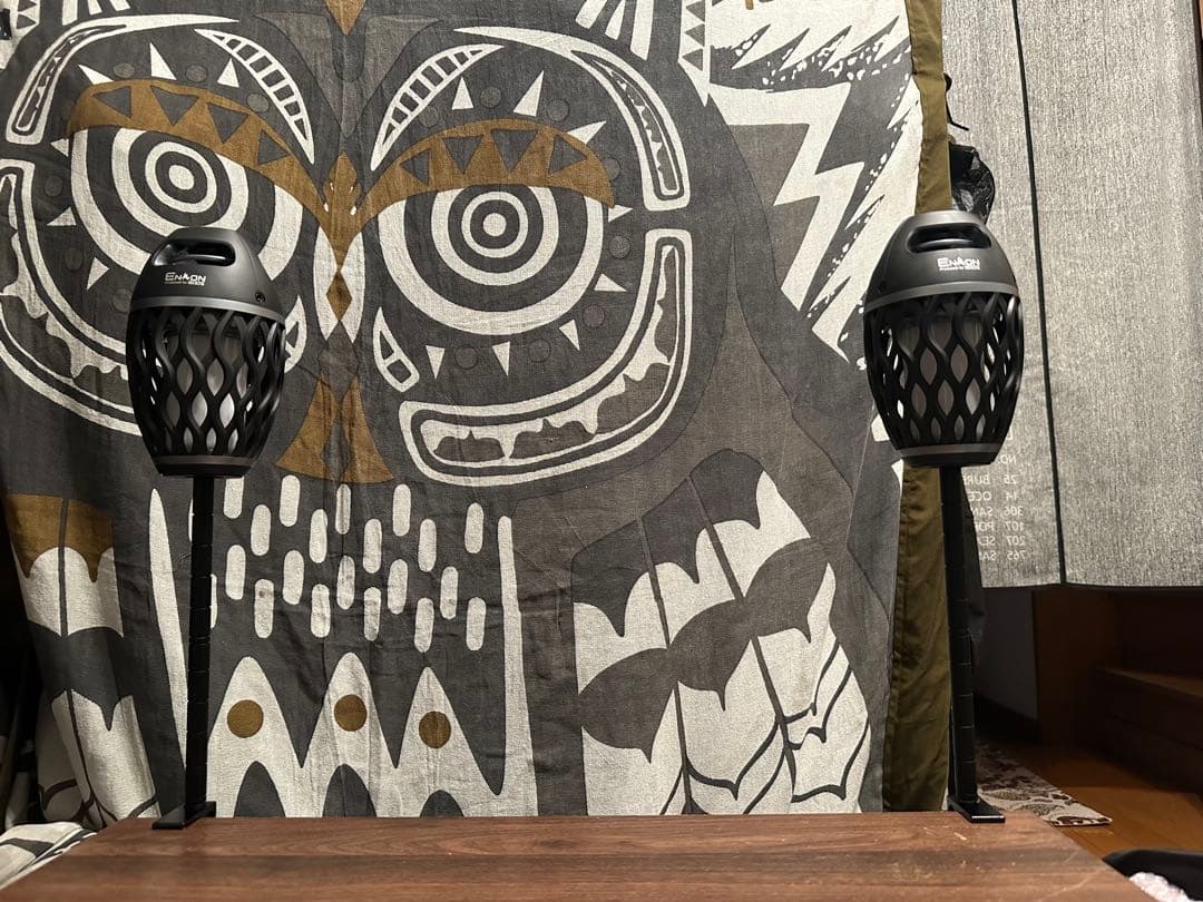 炎音 HNB-RS1 BOOS スピーカー 自作スタンド付き 黒 説明必読