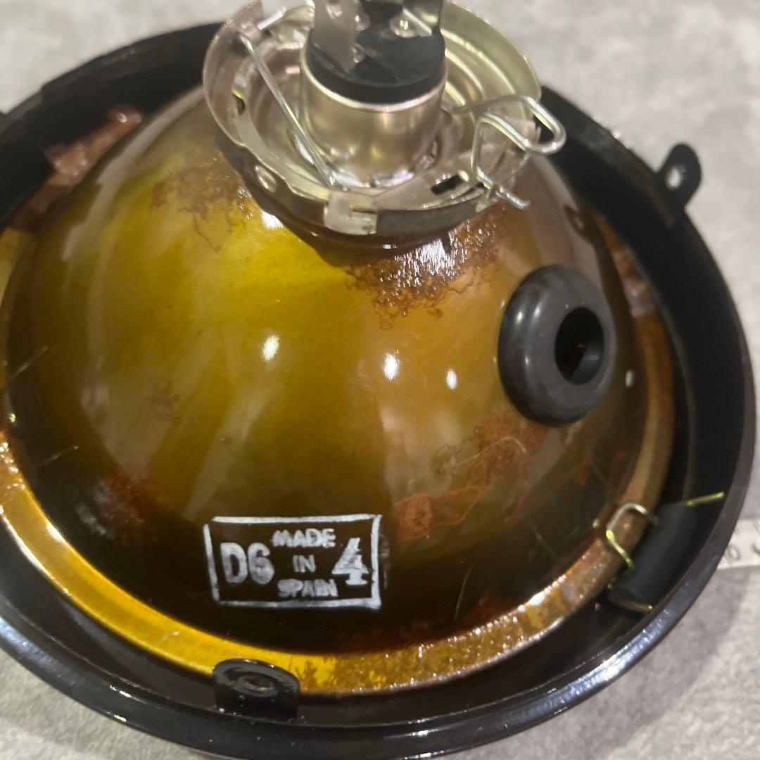 シビエ　ヘッドライト　凹み　当時物　160ぱい　マーシャル