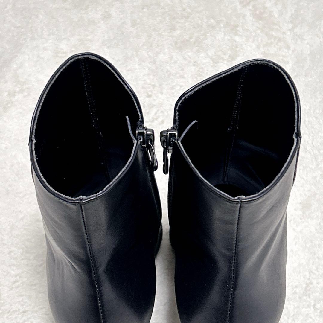 ✨試着のみ✨ DIANA ショートブーツ ポインテッドトゥ レザー 22.5