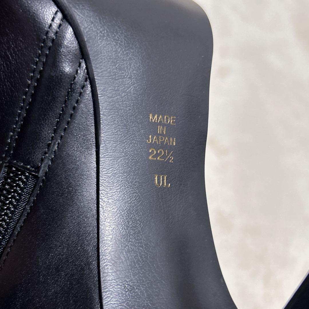 ✨試着のみ✨ DIANA ショートブーツ ポインテッドトゥ レザー 22.5