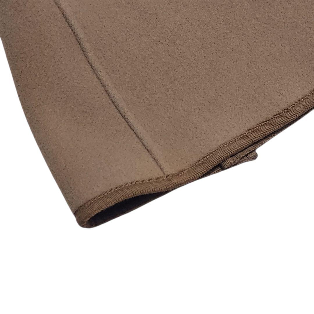 美品✨マッキントッシュ ポンチョ ケープ キャメル 34　黒ボタン