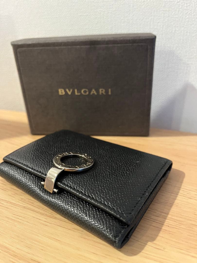 【週末限定セール】BVLGARI 名刺入れ　ブラック