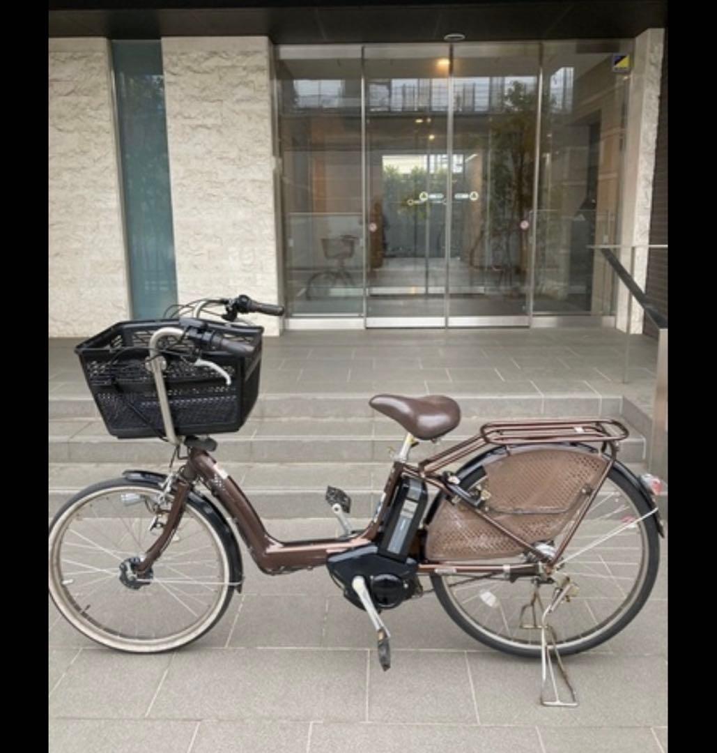 電動アシスト自転車BRIDGESTONE 26インチ.バッテリー2つです