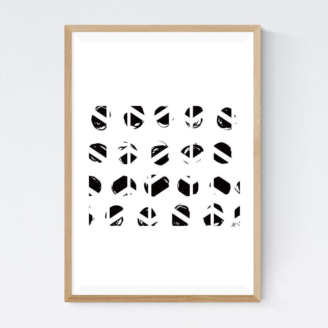 【SALE】PASTELRIB アートポスター（超大型A2サイズ）約60cm