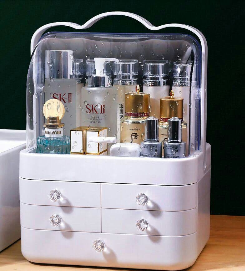 ◇新品◇  メイクボックス  大容量 化粧品収納ボックス 防水