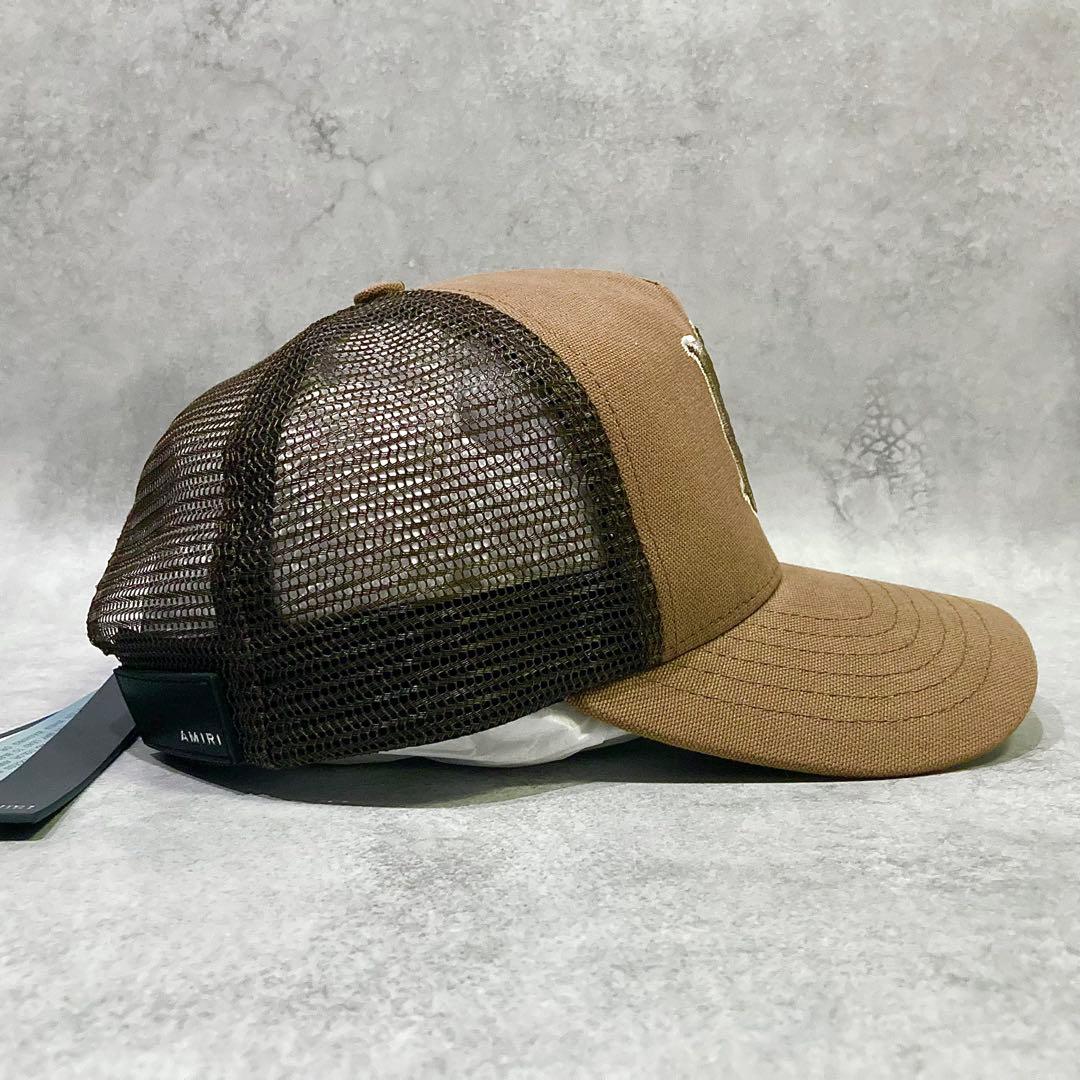 新品正規品 AMIRI MA OUTLINE TRUCKER HAT キャップ