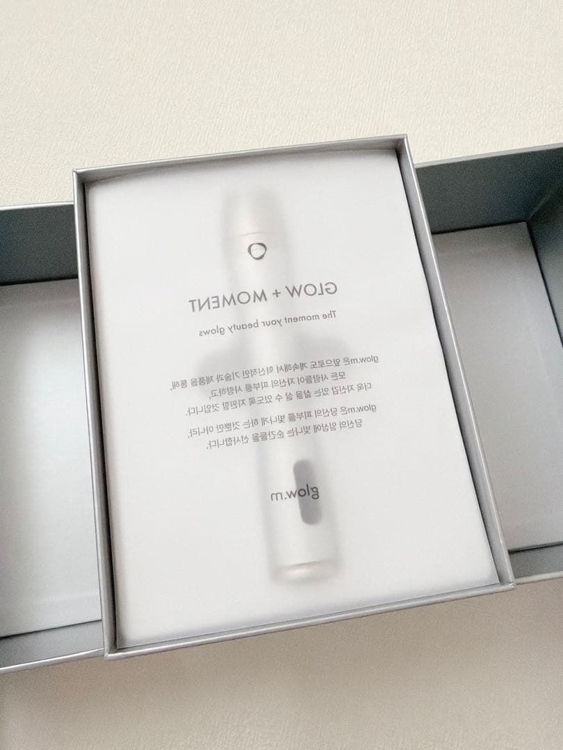 glow.m ブースターソニック 美顔器