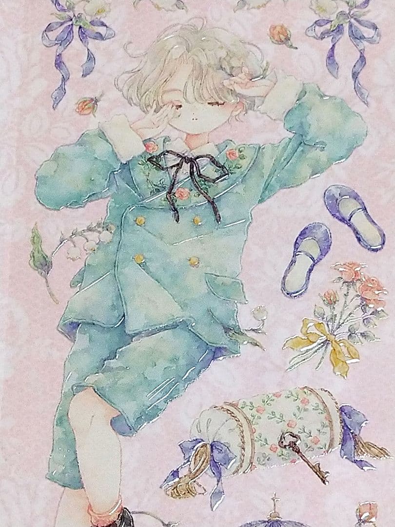 J1095＃枕边语(水晶)shine切り売り海外人物マステ