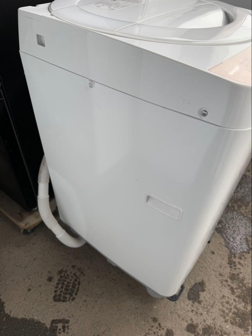 【高年式】2021年式 7kg SHARP 洗濯機 ES-T713-1