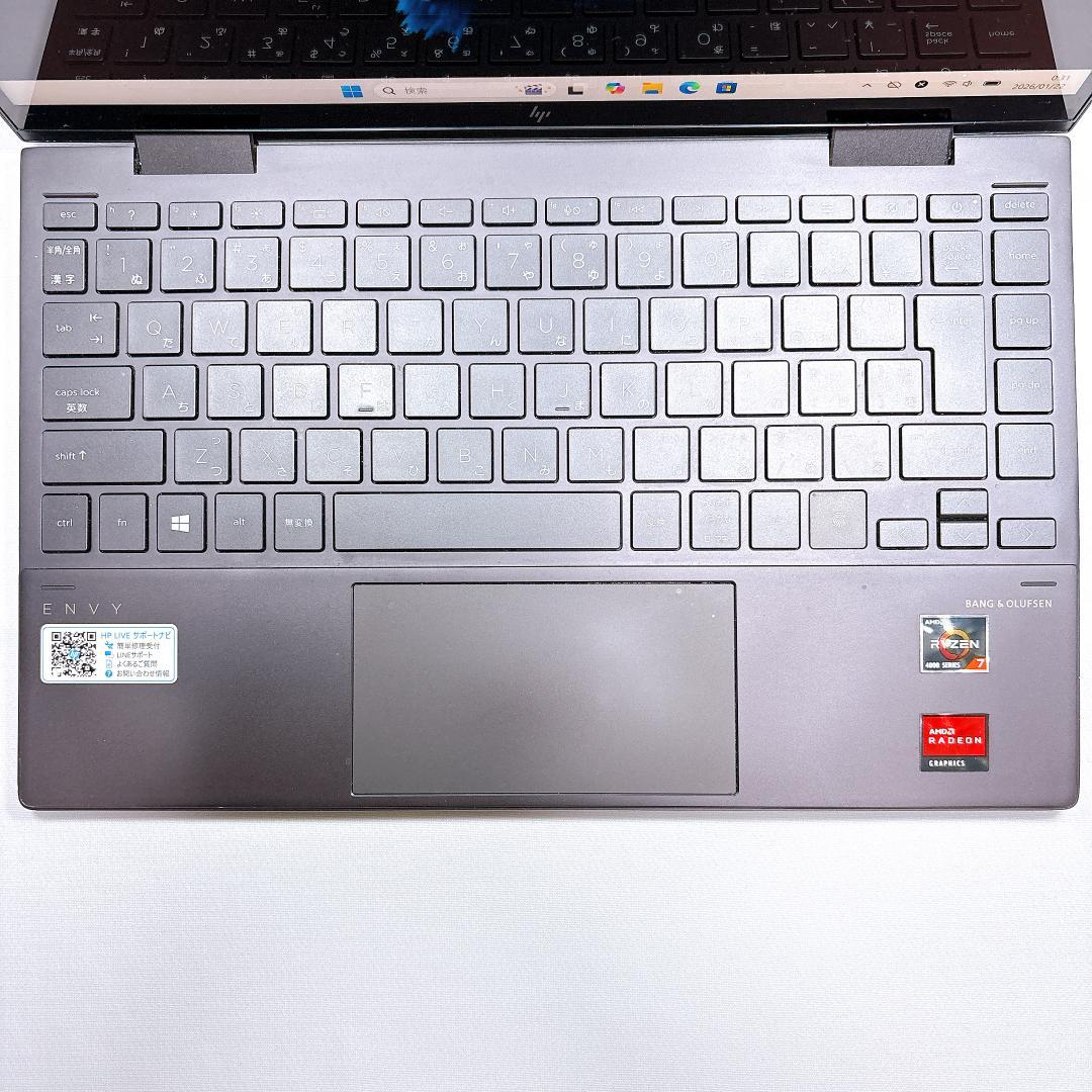 ★13インチ最小クラス★ HP Envy x360 Ryzen7 16GB
