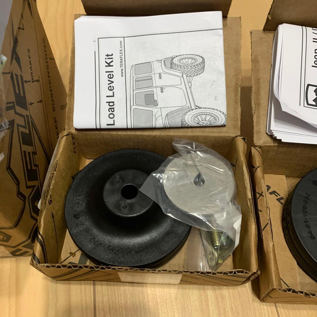 jeep ラングラー JLJT用 0.5インチスペーサー　テラフレックス　前後