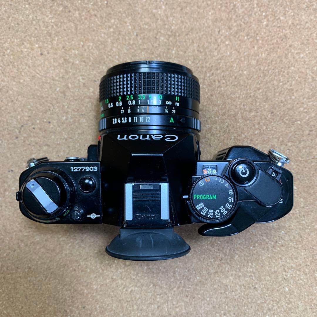 Canon AE-1 一眼レフカメラ 28mmレンズ付き