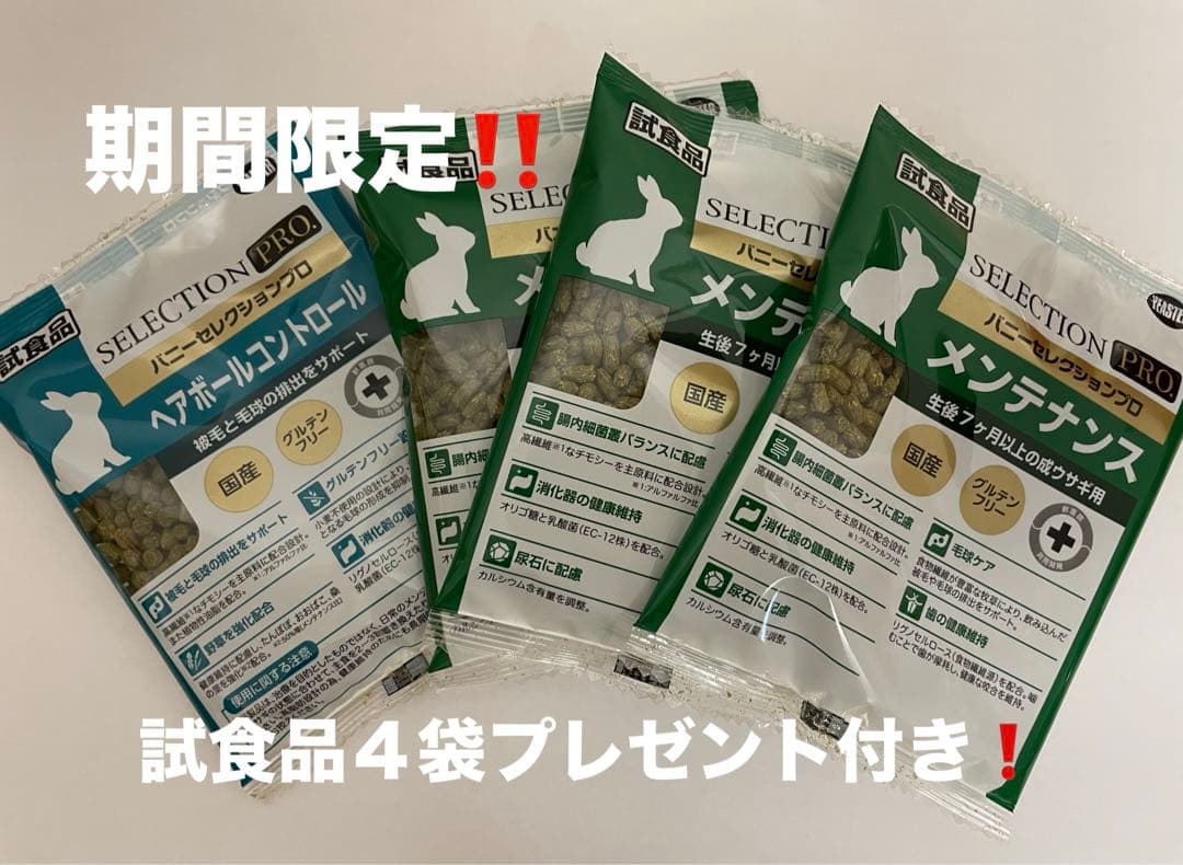 《限定SALE！》バニーセレクションプロメンテナンスチモシーヘイ2.5kg×4袋