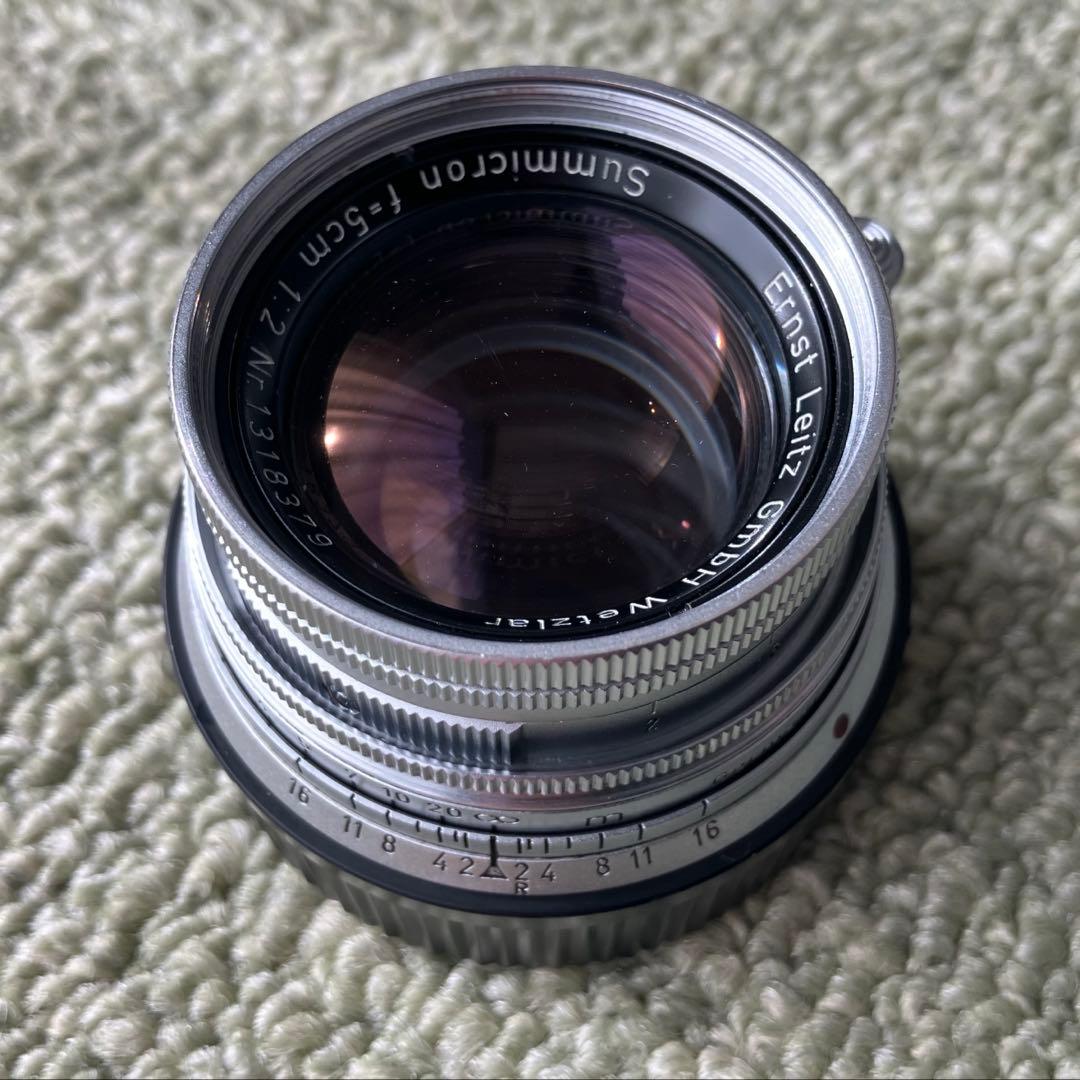 ライカ　ズミクロン 50mm F2 沈胴