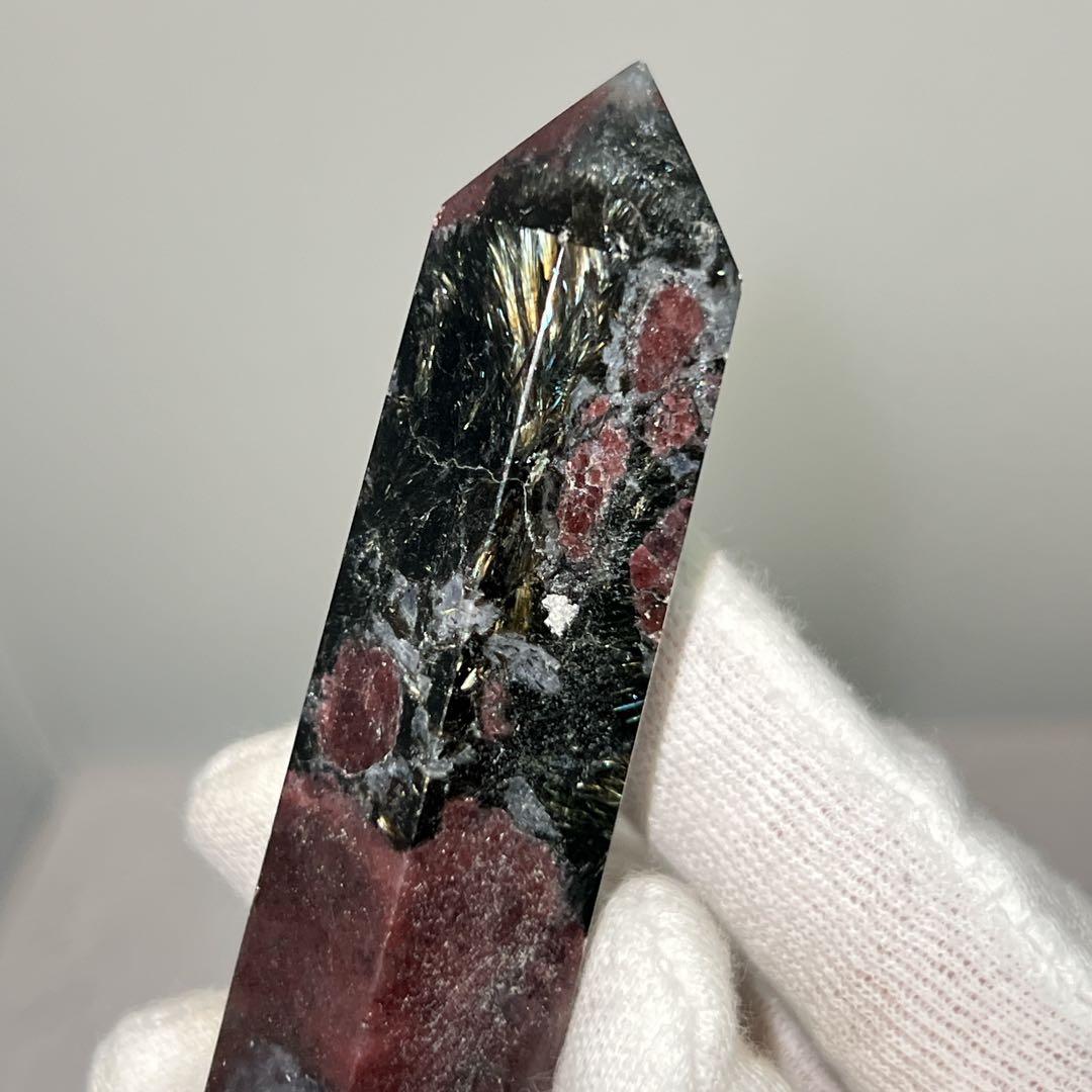 天然石 シックなタワー3点セット