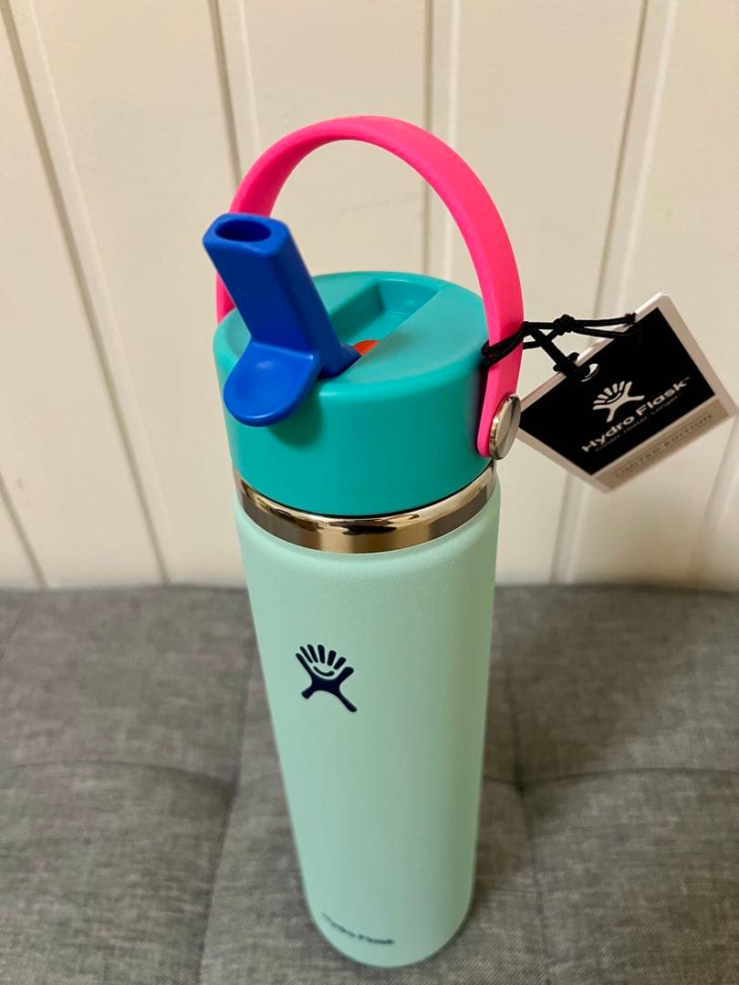 限定品 ハイドロフラスク 24oz Polar Plunge ストロー付水筒