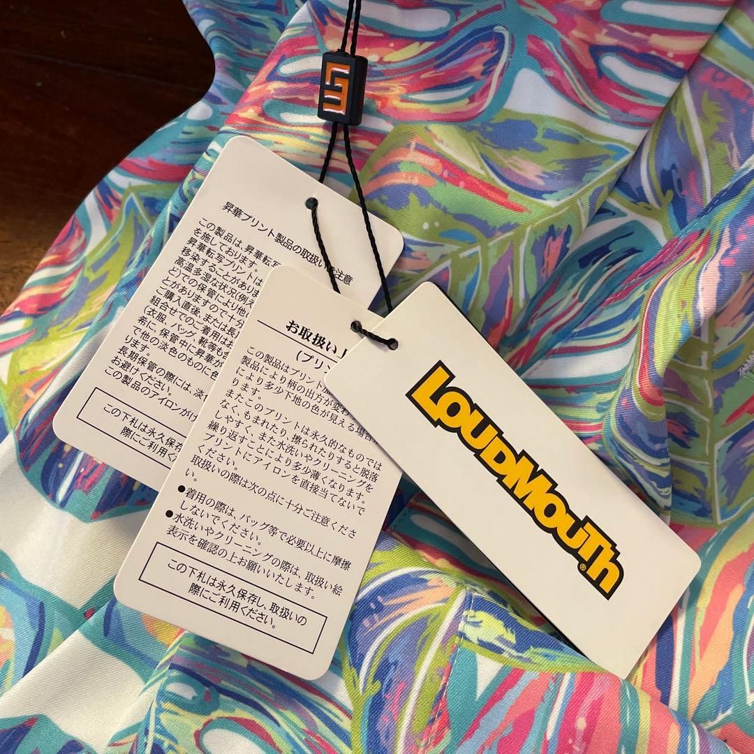 【新品】 LOUDMOUTH Summer Aurora M ゴルフパンツ