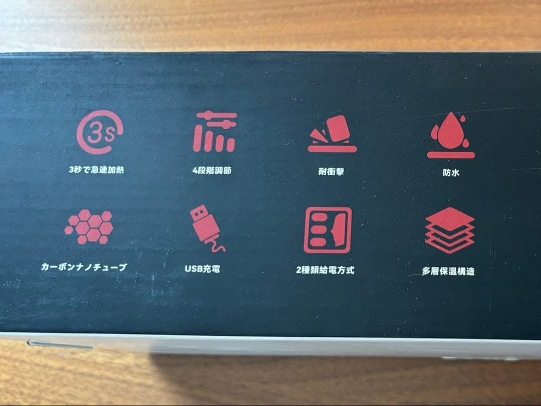 【完売品】RIDEIRON 冬用防水スマート電熱 バイク用グローブ Mサイズ