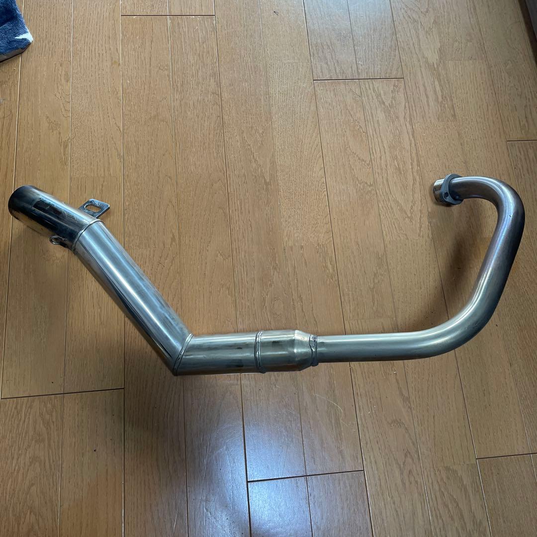 エイプ50(fi)専用　手曲げ　ワンズ菅　爆音菅