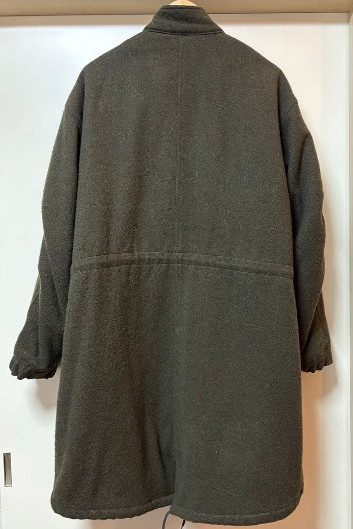 BEAMS / 中綿 ウール モッズ コート OLIVE / サイズ M