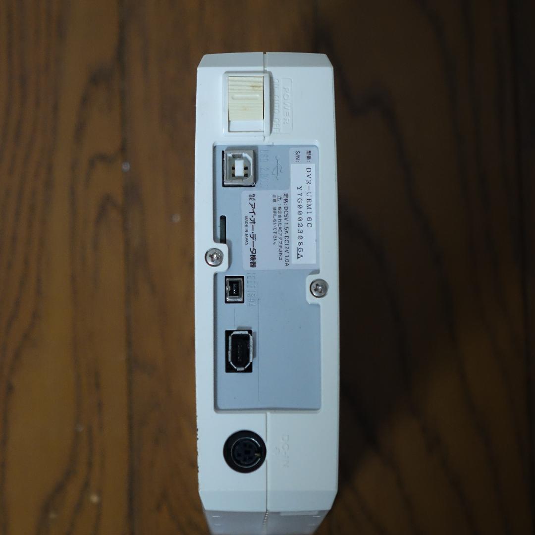 IO-DATA DVR-UEM16C DVD-RAMカードリッジ対応