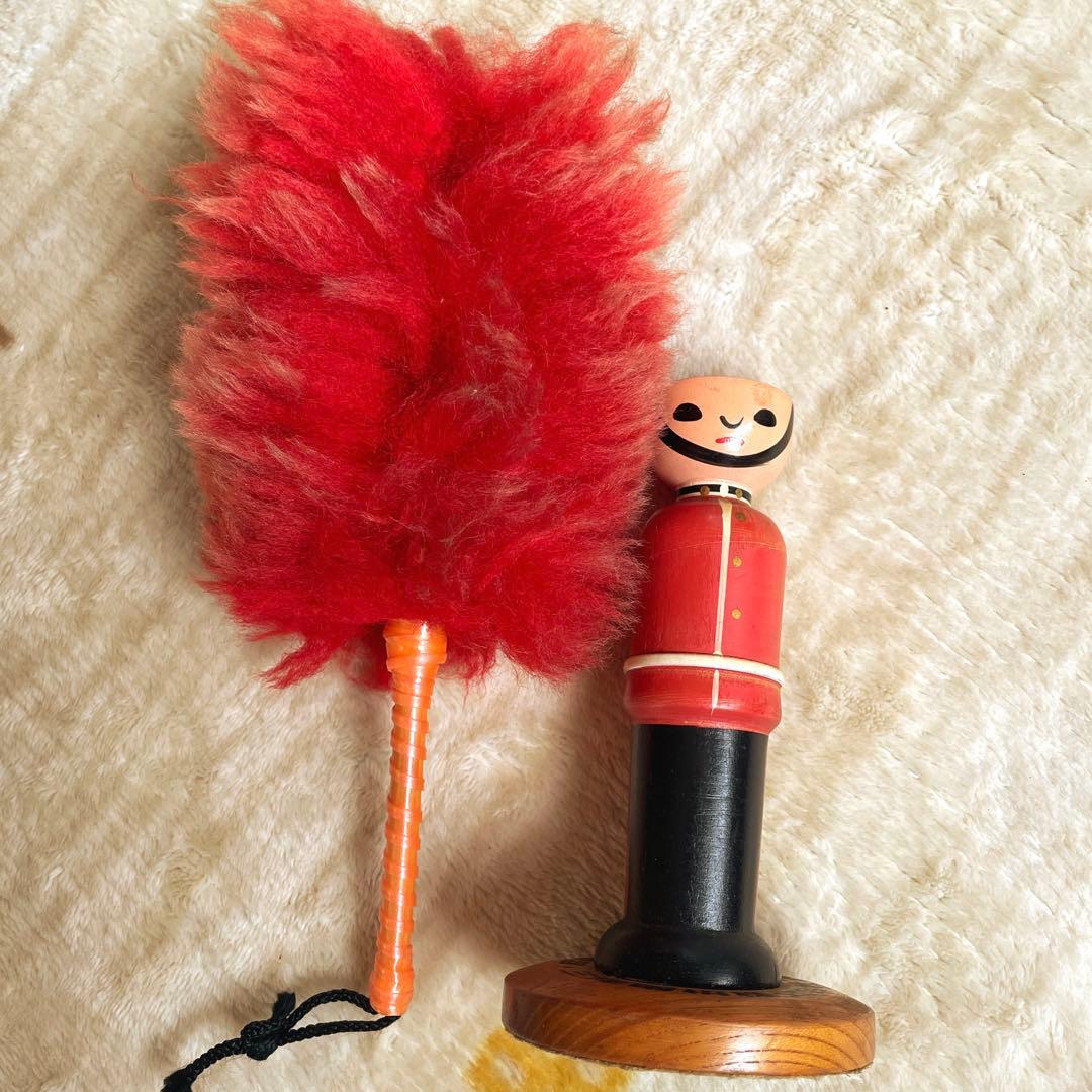 【希少 昭和レトロ 一点モノ】 三洋電機ステレオ事業部 ノベルティ 埃取り兵隊