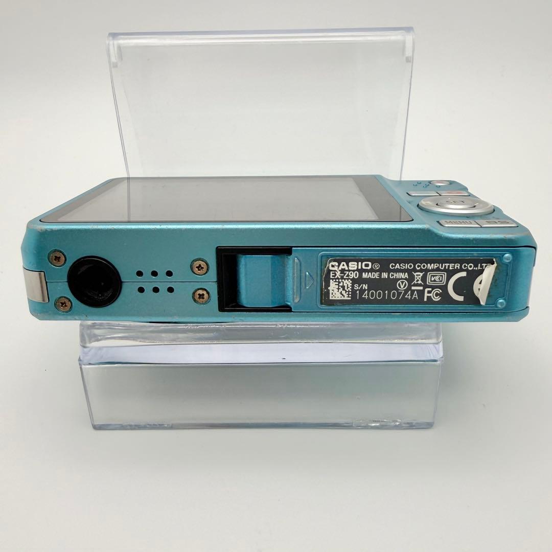 【充電器付】CASIO EXILIM EX-Z90 ブルー 動作OK
