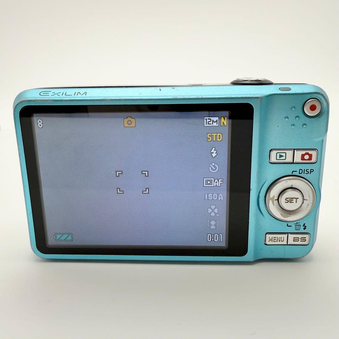 【充電器付】CASIO EXILIM EX-Z90 ブルー 動作OK